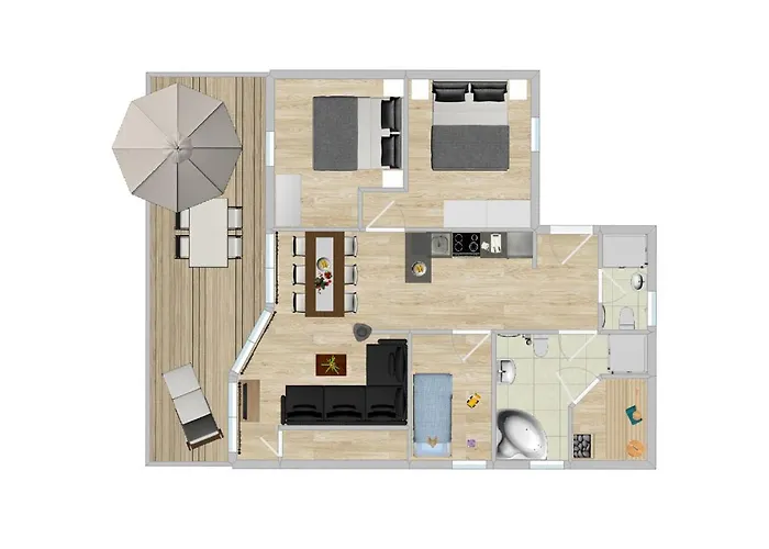 Semesterbostad Seeschwalbe